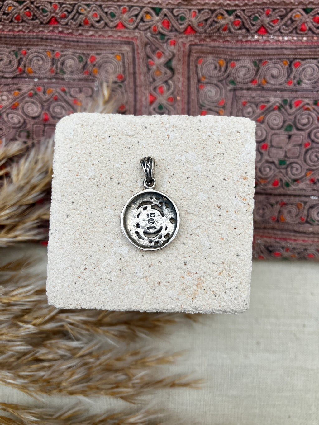 Celtic Sun & Peace Silver Pendant