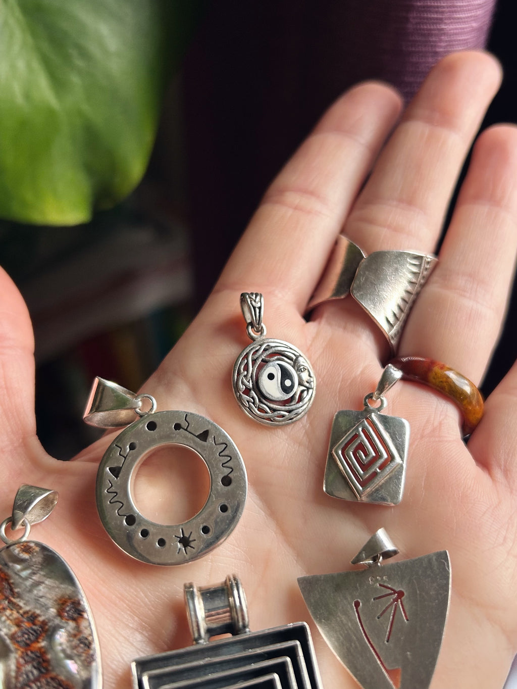 Southwestern Style Cutout Pendant