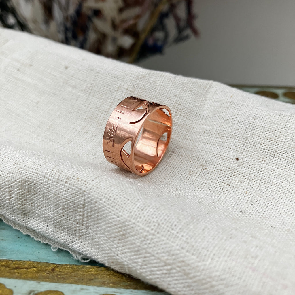 Constella Copper Ring