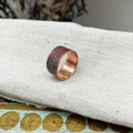 Fired Silver Dust Ring