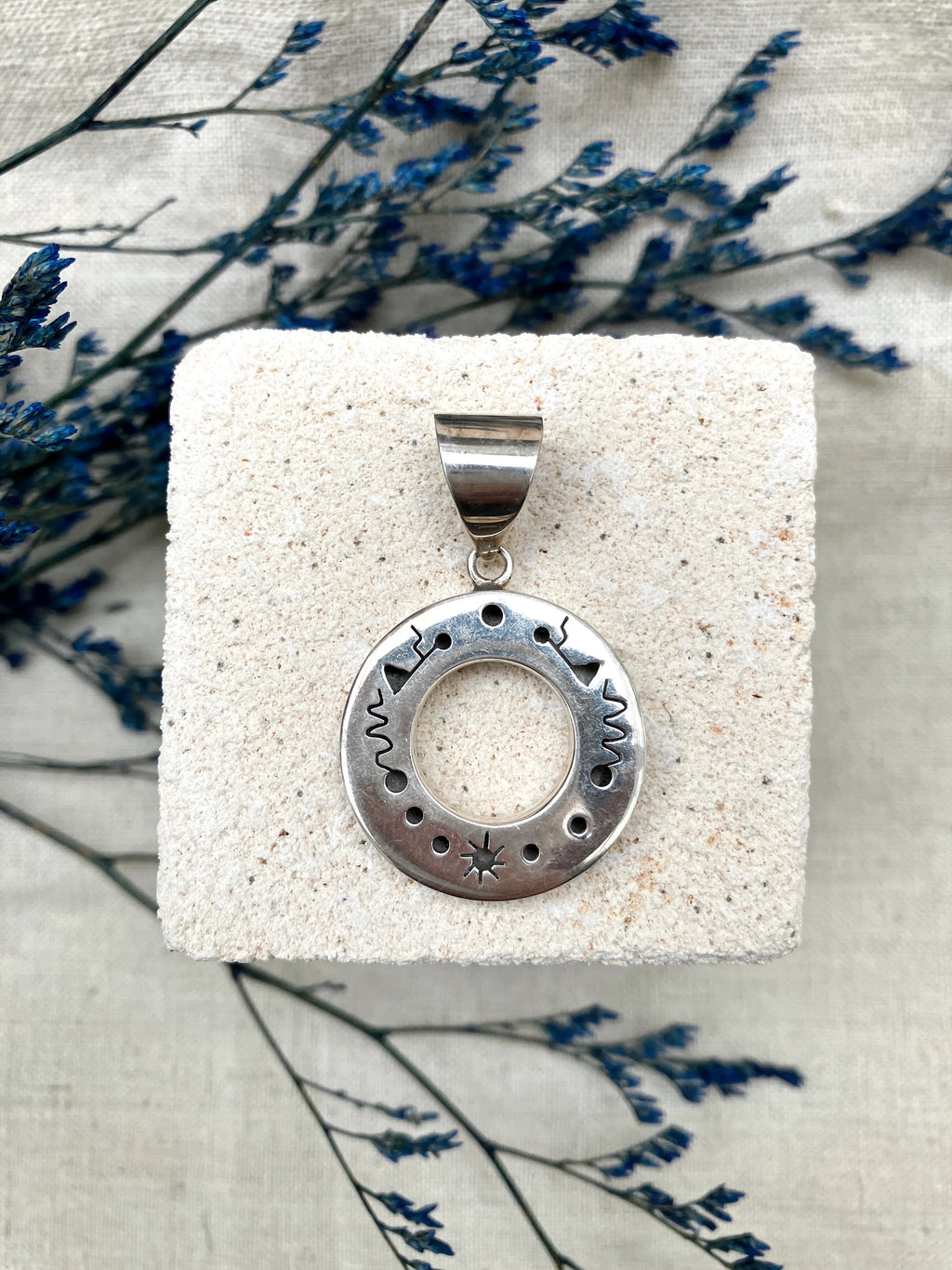 Southwestern Style Cutout Pendant