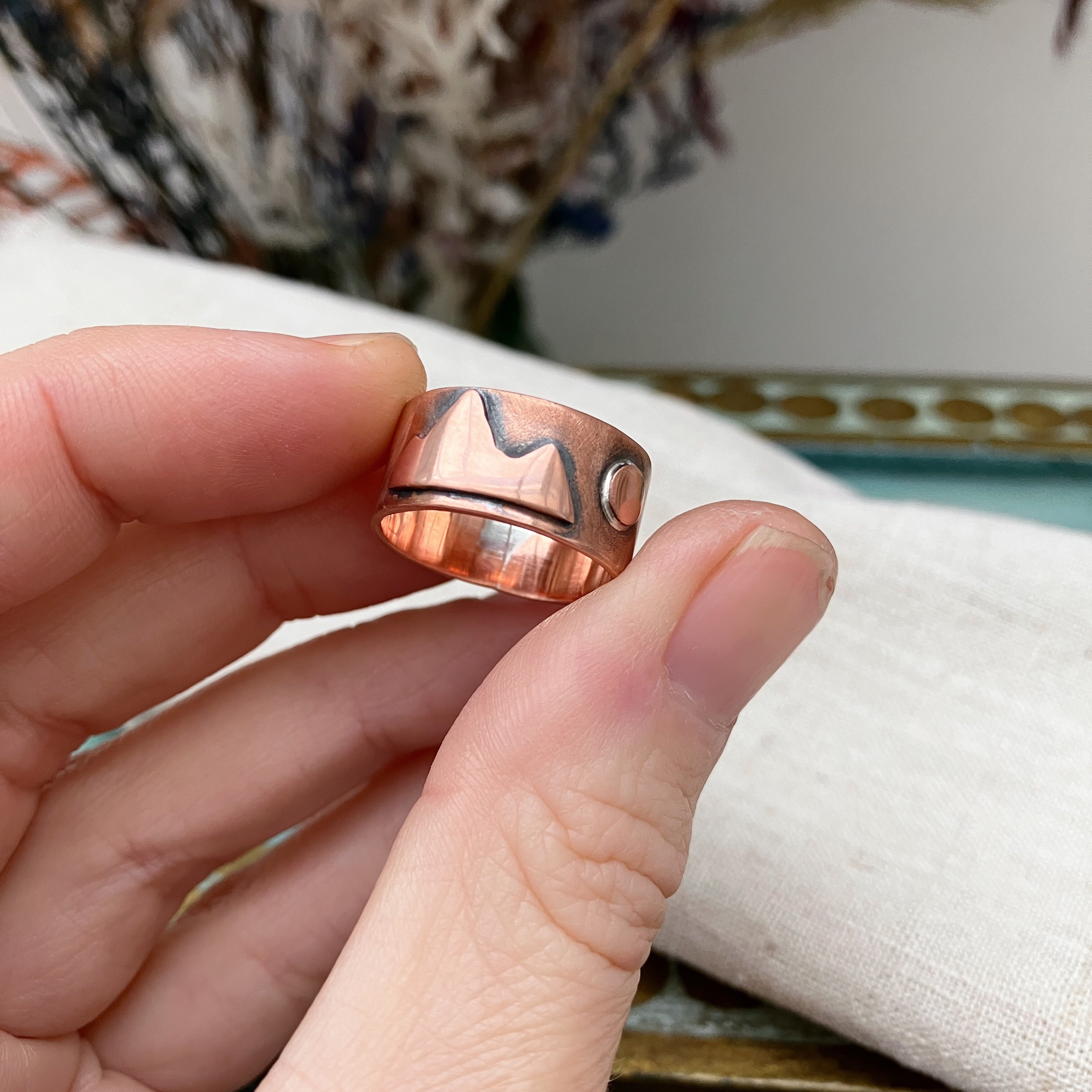 Sun Mountain Copper Ring