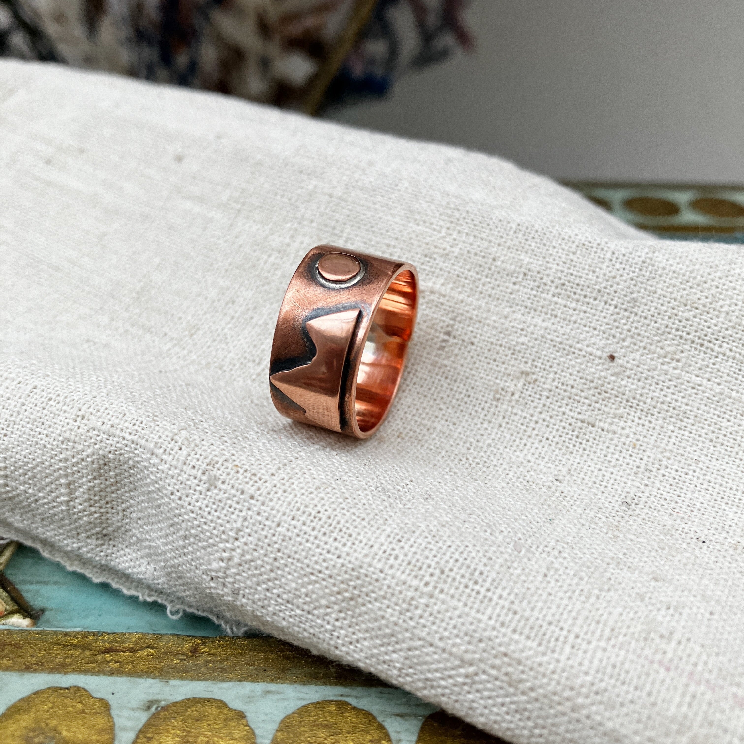 Sun Mountain Copper Ring