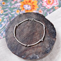 Sterling Silver Beaded Bracelet