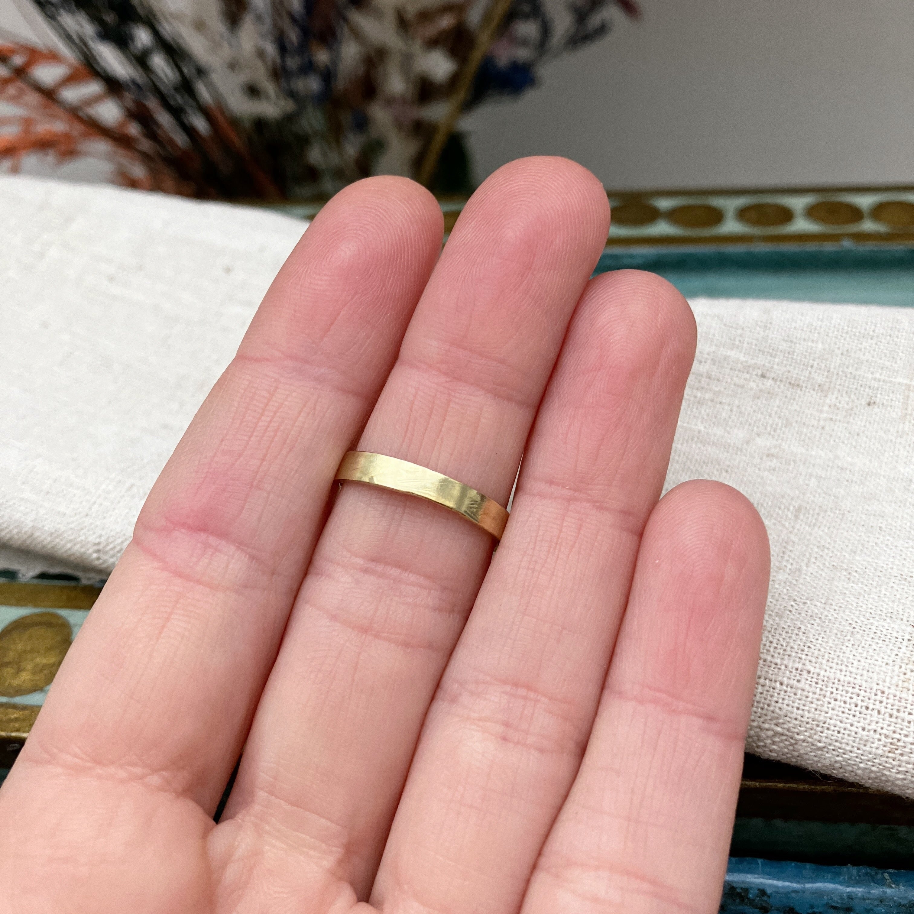 Classic Slim Brass Ring