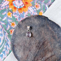 Rose Quartz Silver Pendant