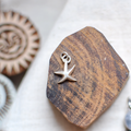 Solid Silver Starfish Pendant