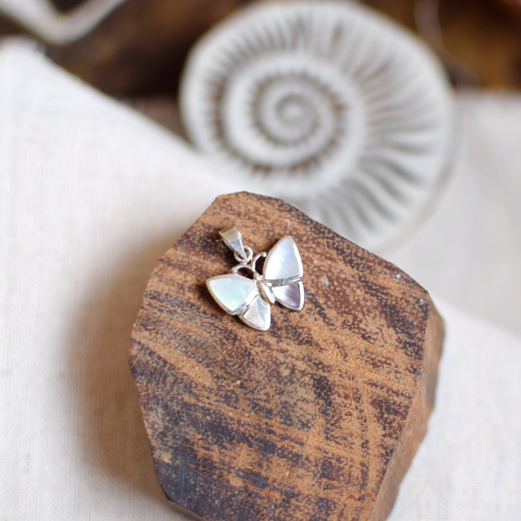 Sterling Silver Butterfly Pendant