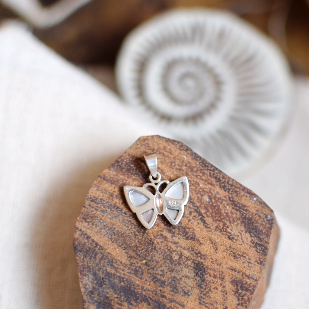 Sterling Silver Butterfly Pendant