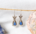 Lapis Lazuli & Sterling Silver Earrings