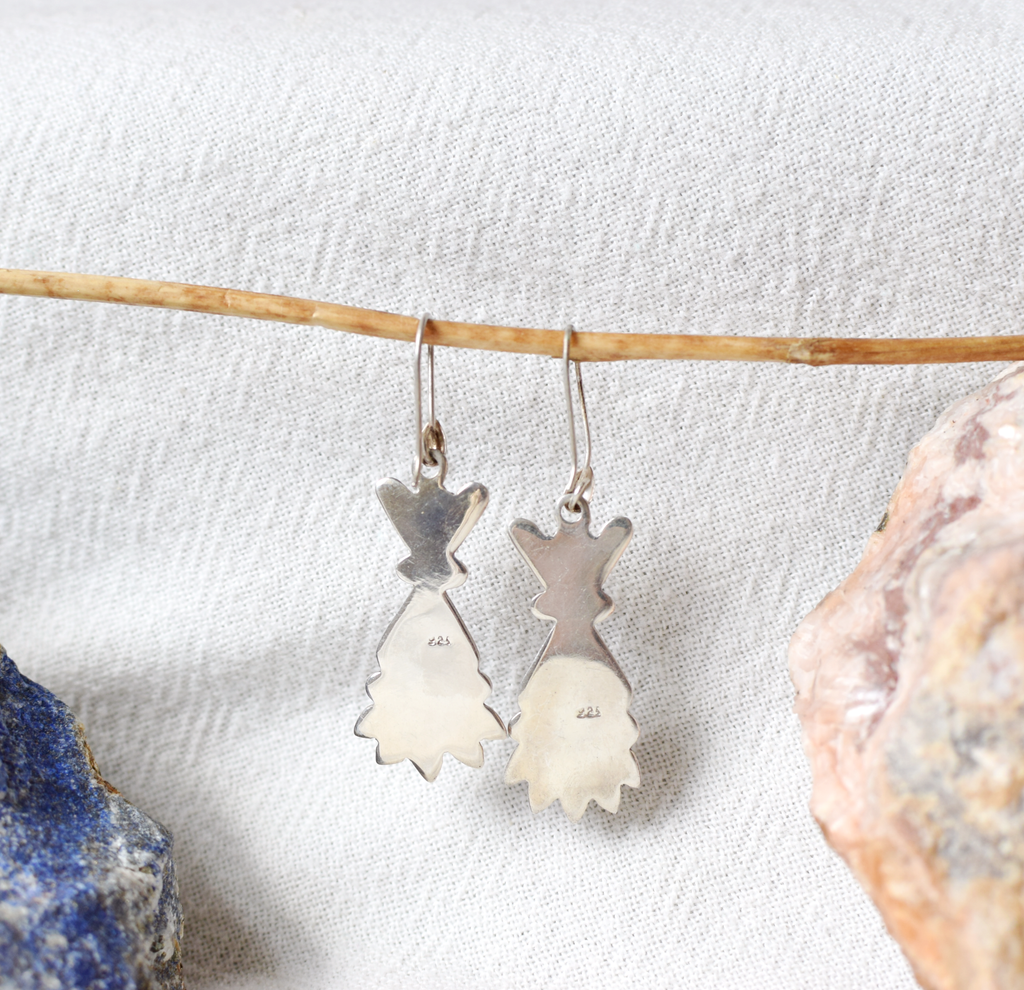 Lapis Lazuli & Sterling Silver Earrings